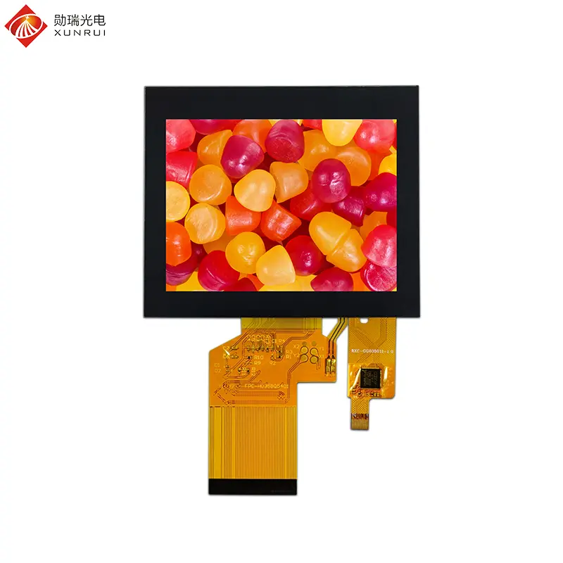 Custom 3.5 inch 320×240 960nit IPS TFT LCD With capacitive touch panel Supplier, Factories