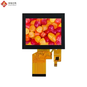 Custom 3.5 inch 320x240 960nit IPS TFT LCD With capacitive touch panel