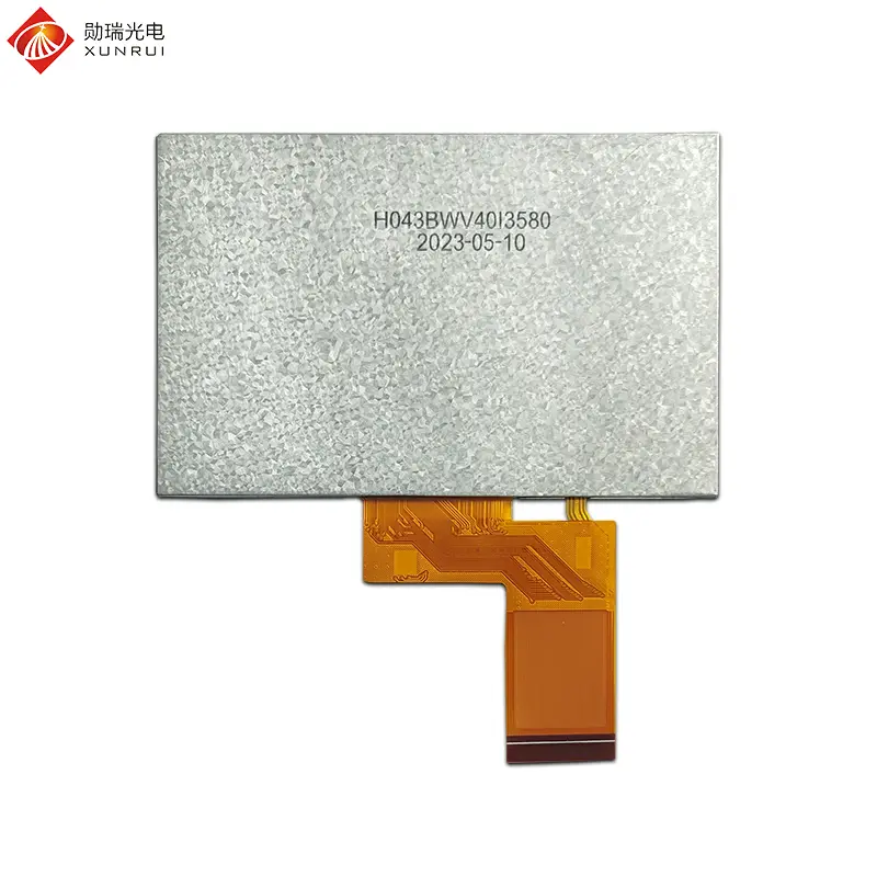 Custom 4.3 inch TFT LCD 800×480 RGB 40pin interface 300nit IPS module Manufacturer, Supplier