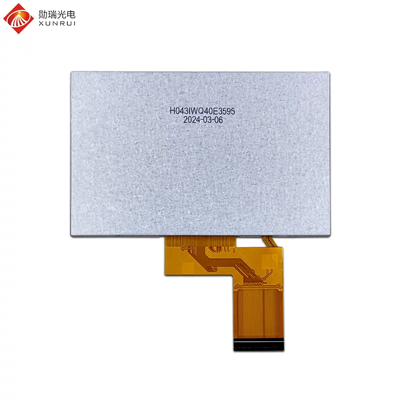 Custom 4.3 inch 480×272 MCU/SPI 40pin 350nit TN TFT LCD Display Manufacturer, Factory