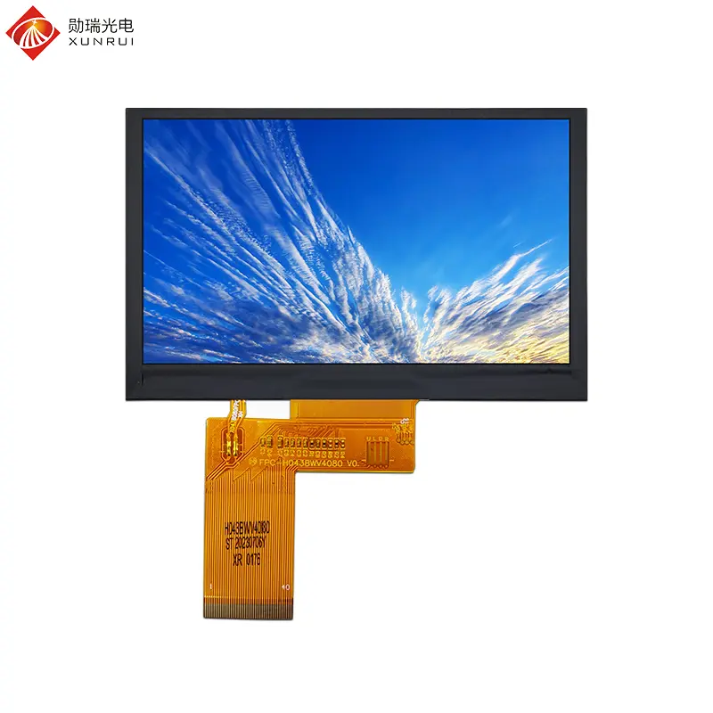 China 4.3 inch 800×480 1000nit High brightness IPS TFT LCD module Supplier, Factory
