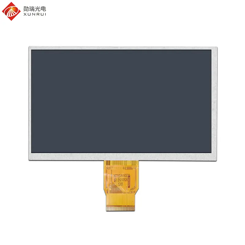 Custom 7 inch TFT LCD module 800×480 RGB 50pin interface 250nit TN screen Supplier, Suppliers
