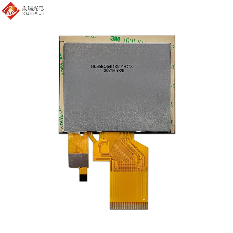 Custom 3.5 inch 320×240 960nit IPS TFT LCD With capacitive touch panel Supplier, Factories