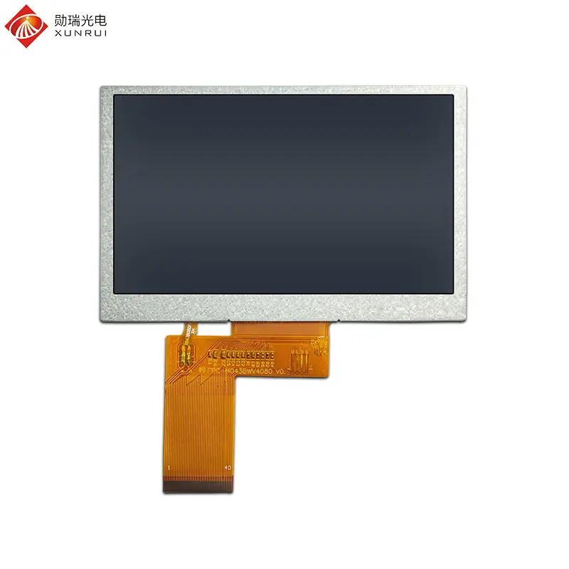 Custom 4.3 inch TFT LCD 800×480 RGB 40pin interface 300nit IPS module Manufacturer, Supplier