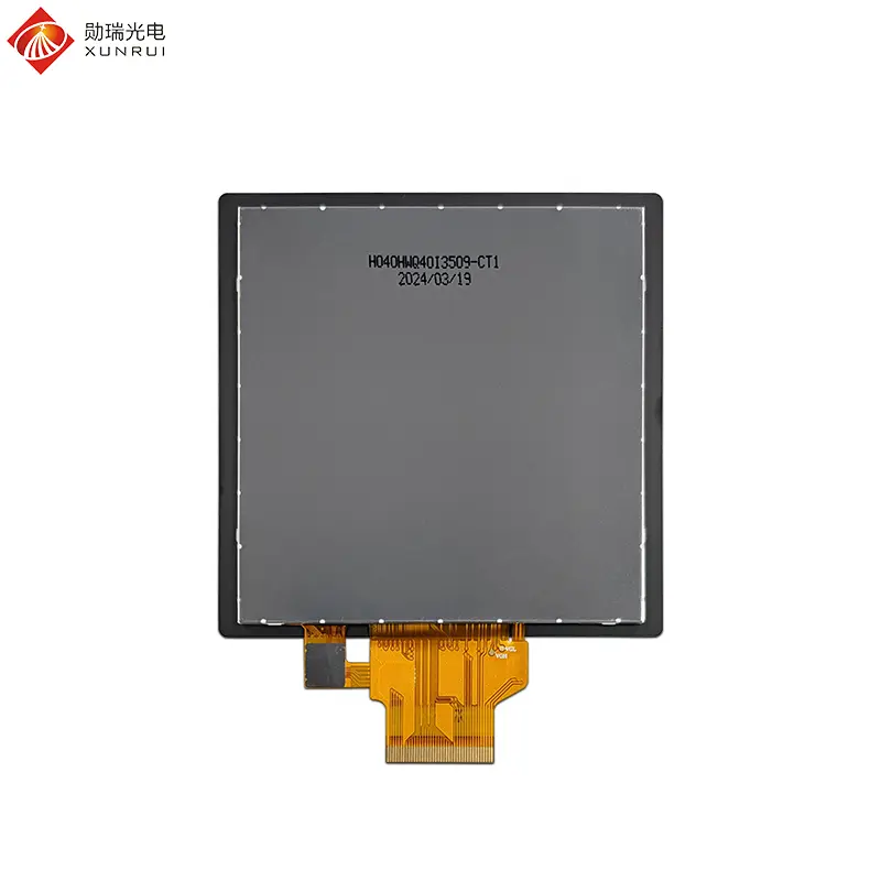 China 4 inch 480×480 RGB Square IPS TFT LCD Module with capacitive touch Manufacturer, Supplier