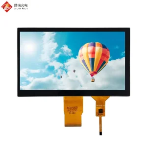 China 7 inch 1024×600 1000nit RGB IPS TFT LCD Display with CTP
