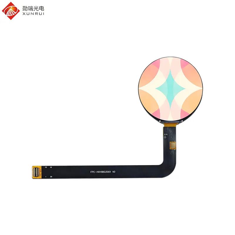 China 1.8 inch 360×360 MIPI 30pin 400nit IPS Circular TFT LCD Module Manufacturer, Suppliers