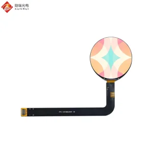 China 1.8 inch 360x360 MIPI 30pin 400nit IPS Circular TFT LCD Module