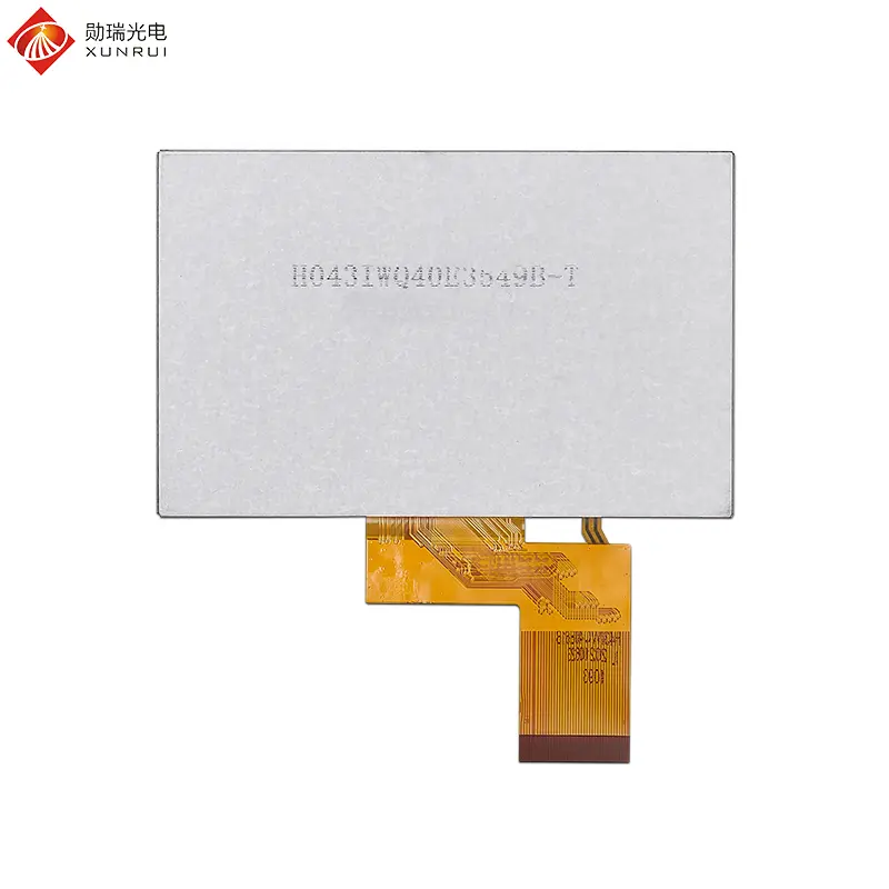 Custom 4.3 inch 480×272 TN TFT LCD display with resistive touch panel Supplier, Factory