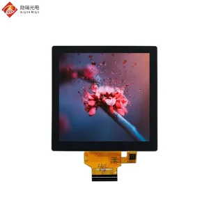 China 4 inch 480×480 RGB Square IPS TFT LCD Module with capacitive touch Manufacturer, Supplier