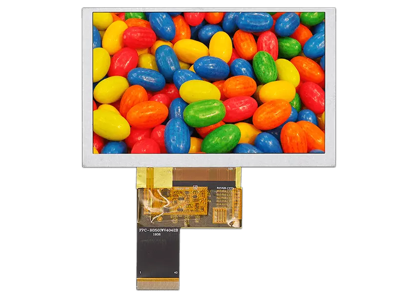 High brightness sunlight readable TFT LCD