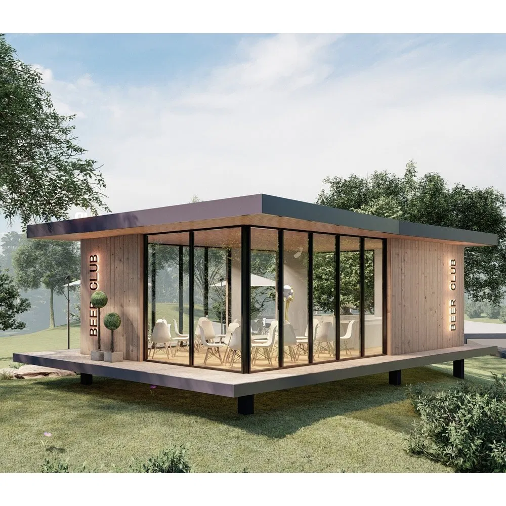 Mobile Prefab Home Factories Bx-03 Capsula Prefabricada Apple Cabin House for Beauty and Skincare Shop