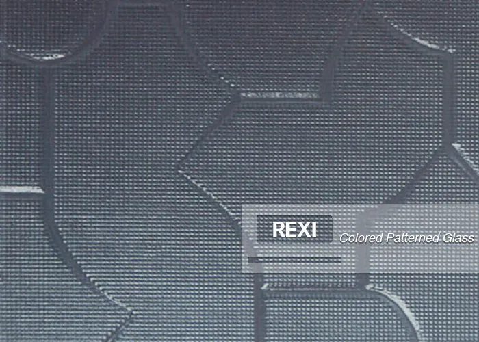 Gray Patterned Glass