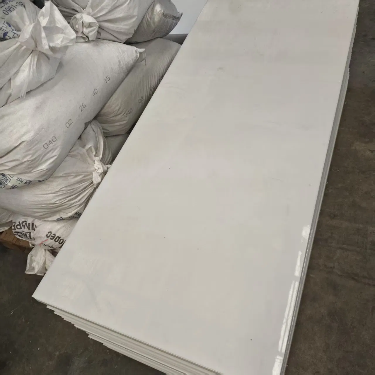 Factory Straight Hair Processing Food Grade White HDPE Polypropylene PVC Plastic Board