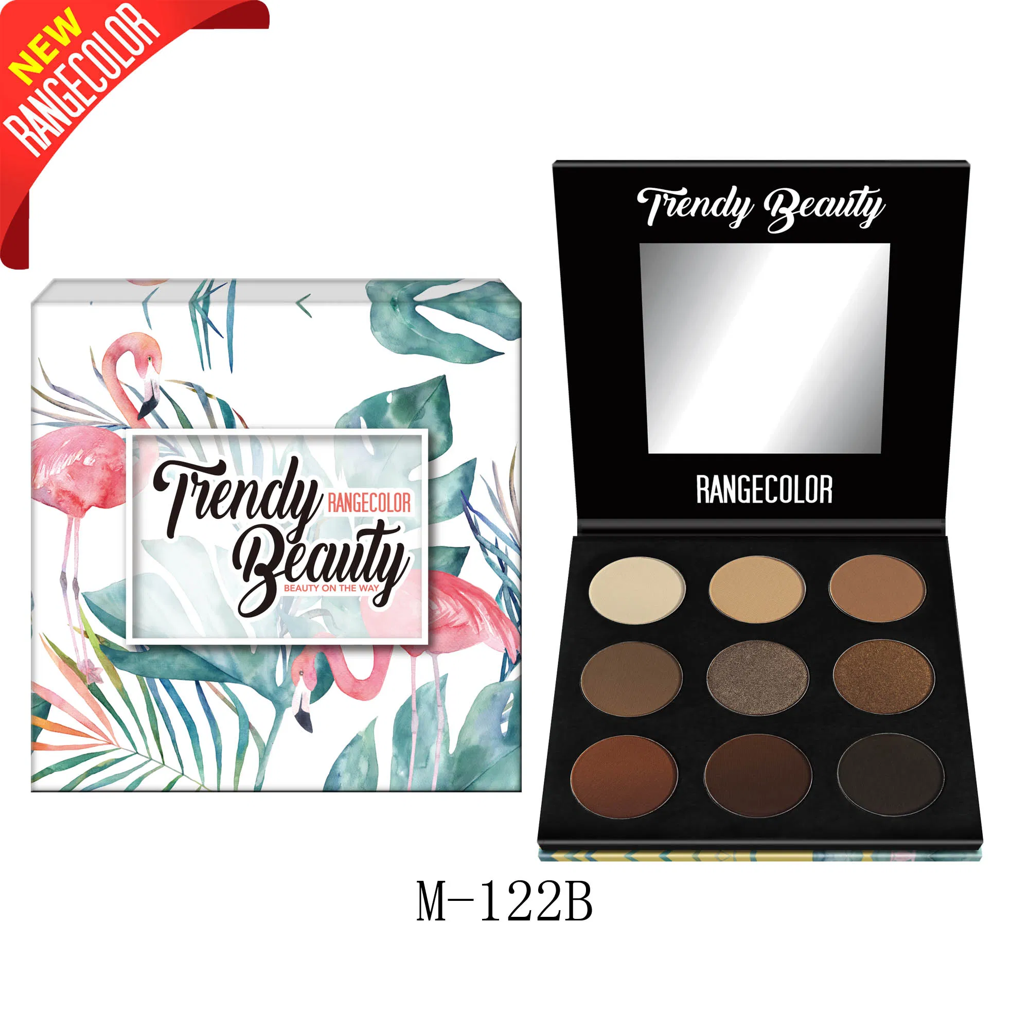 Private Label Matte Makeup Cosmetic Eye Shadow 9 Color Eyeshadow Palette