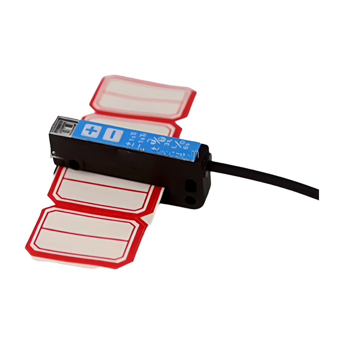 Capacitive LED Color Detector Clear Eye Mark Label Sensor for Packaging Machines