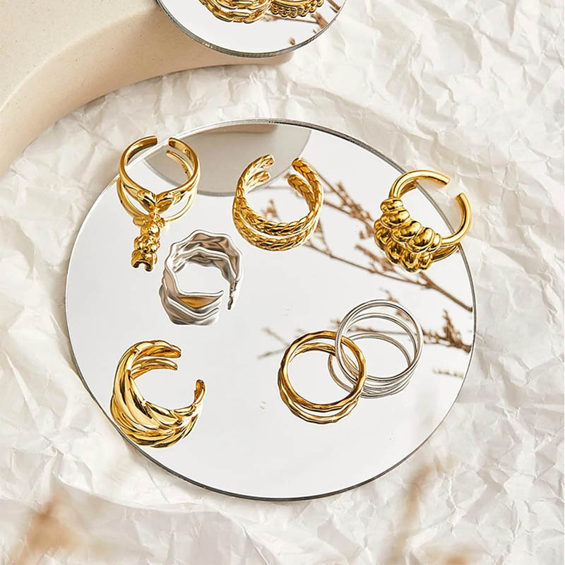 Mirror Candle Wedding Decorative Centerpiece for Romantic Atmosphere