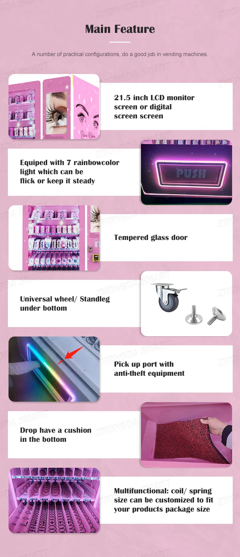 Beauty Vending Machine Display 6