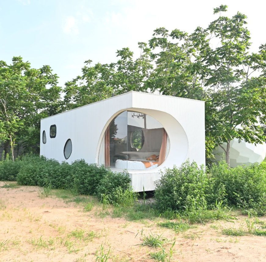 High End Expandable Eco Tourism Cabin Portable Prefab House Tiny House