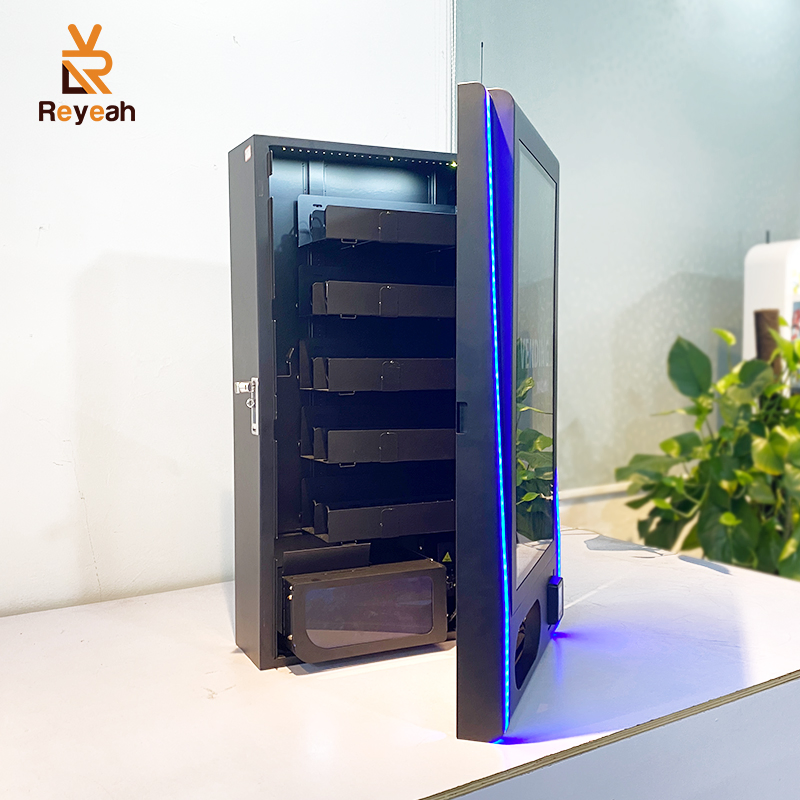 Wholesale Self-Service Cosmetics Vending Machine Beauty Makeup Product and Lash Vending Machine with Digital Screen