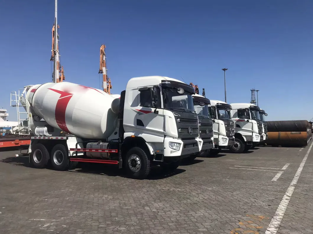 Concrete Mixer Truck View 1
