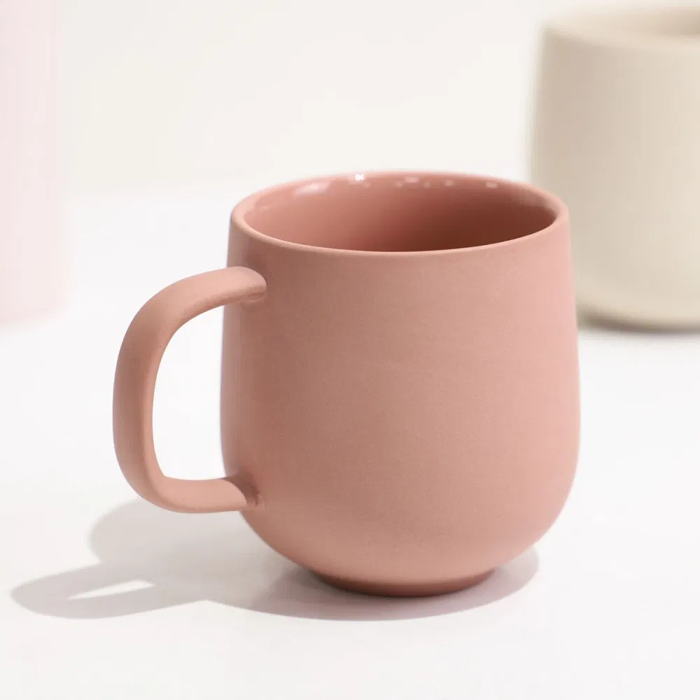 Wholesale Products Stoneware Ceramic Mug High Temperature Resistant Kiln Change Coffee Cup Minimalist Classic Ceramic Mug