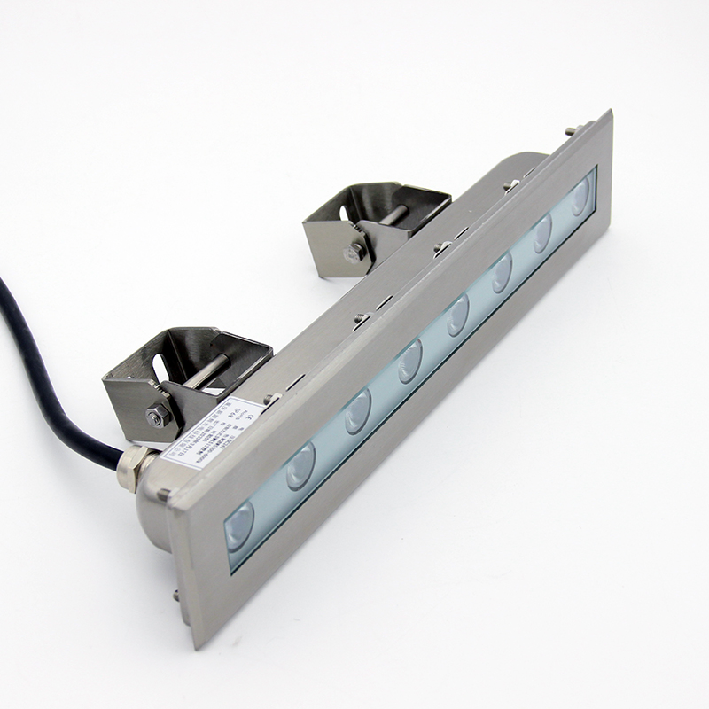 RGBW 4-Channel DMX512 IP68 Color Changing Facade Media Wall Washer LED Light Bar Landscape Application