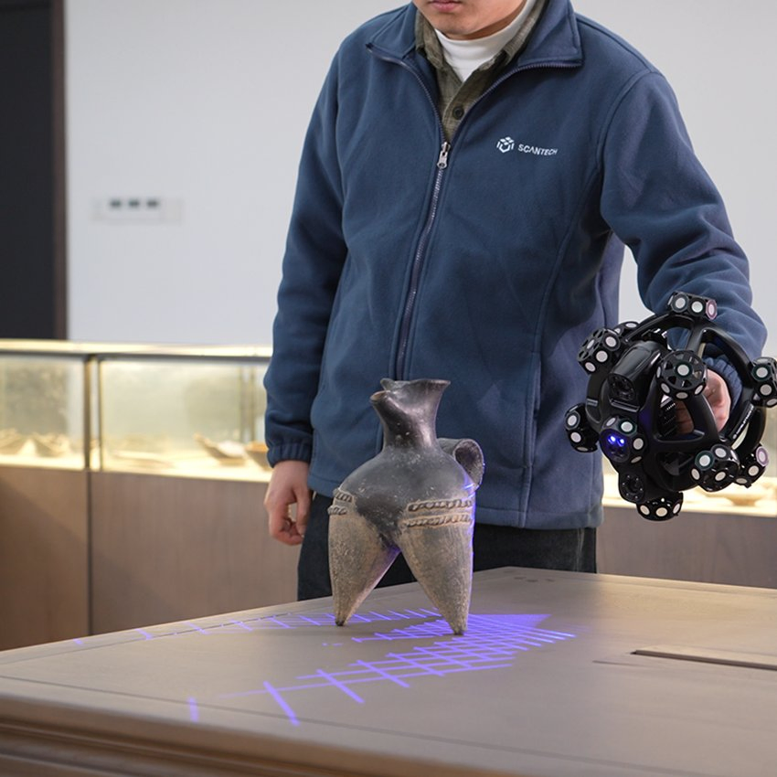 High-Precision 3D Scanning and Intelligent Texture Mapping with Great Flexibility and Efficiency