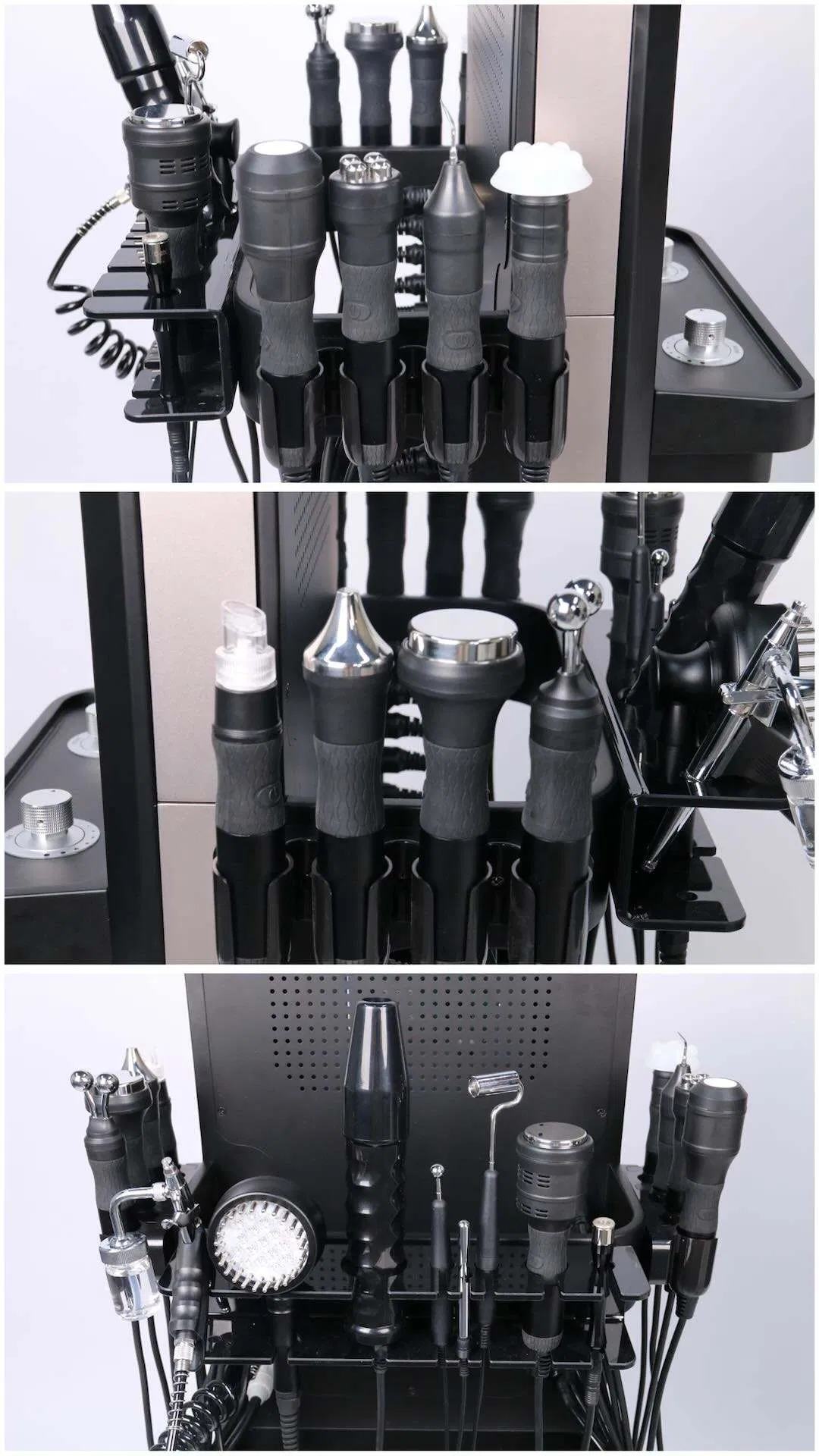 Advanced Skin Rejuvenation Machine - 1MHz Ultrasound, Plasma Technology &amp; Cold Hammer Treatment Hydrodermabrasion Machine