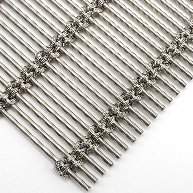 Lightweight Stylish Secure Decoration Metal Woven Mesh for Modern Apartments