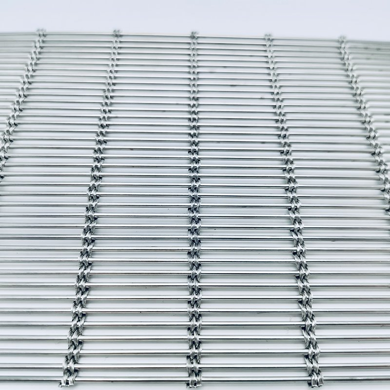 Classic Design Timeless Decoration Metal Woven Mesh for Vintage Bistro Doors