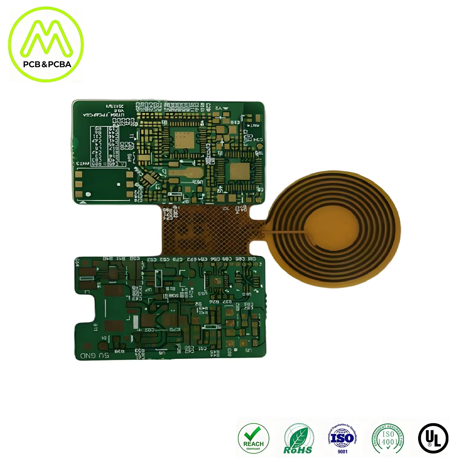 Online PCBA Layout with Professional Inspection Standard and Schematic