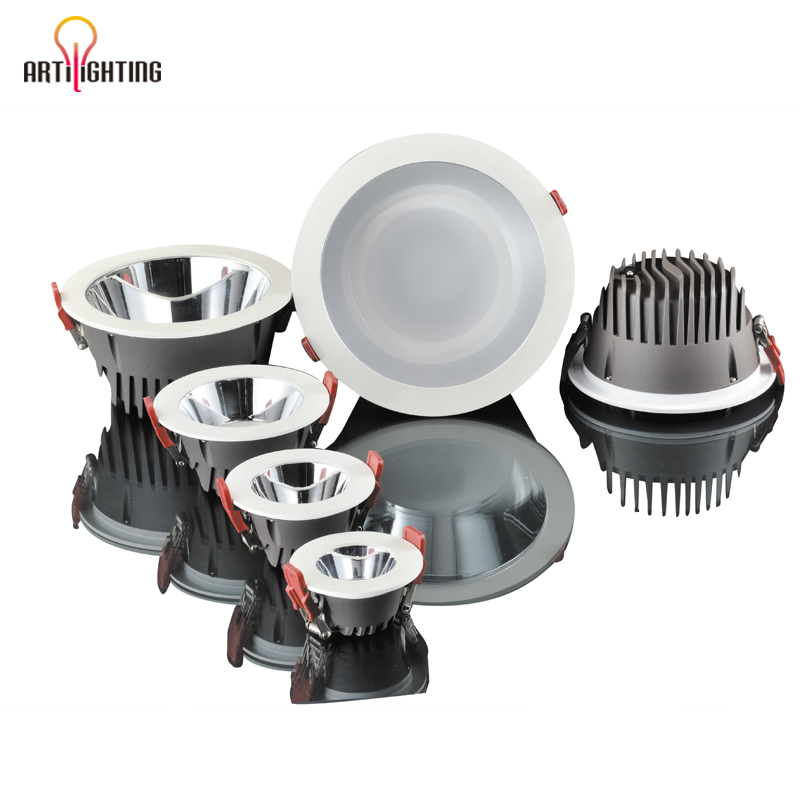 Newest Recessed Deep Anti-Glare LED Home Light Downlight Spot Lamps for Shop Office Lighting