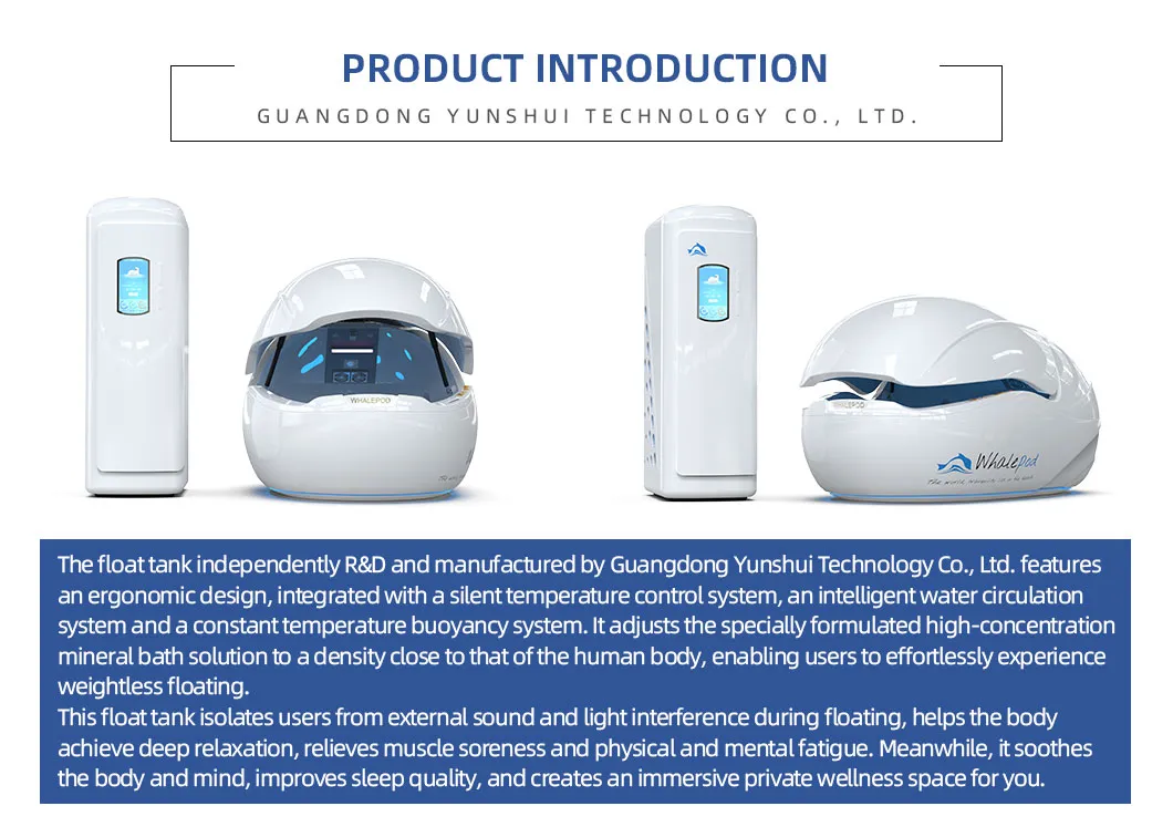 Float Tank Product Description