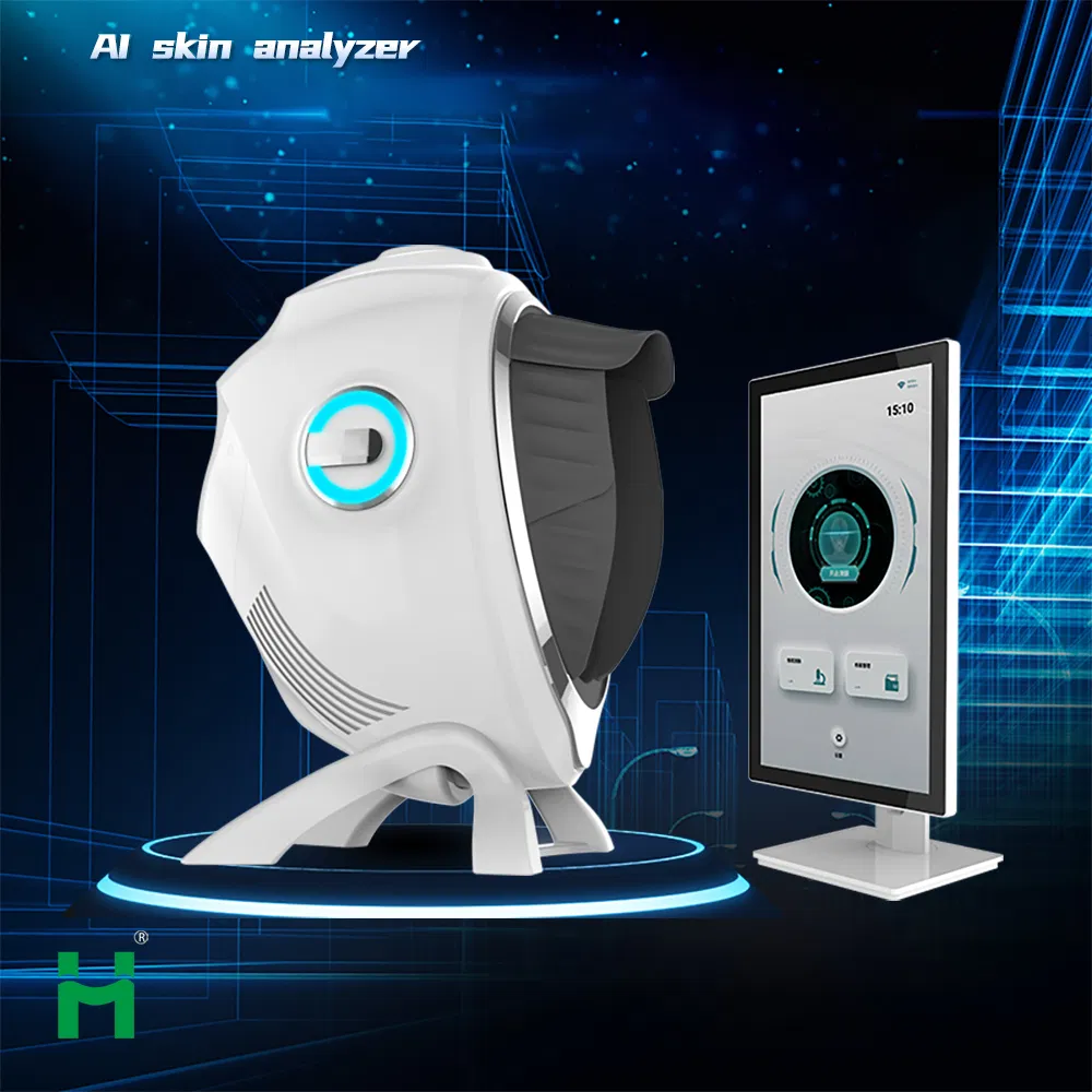 Latest Skin Analysis Machine Facial Skin Analyzer Scanner 10 Spectrum Digital Analyzer Face Analysis Machine for Beauty Salon