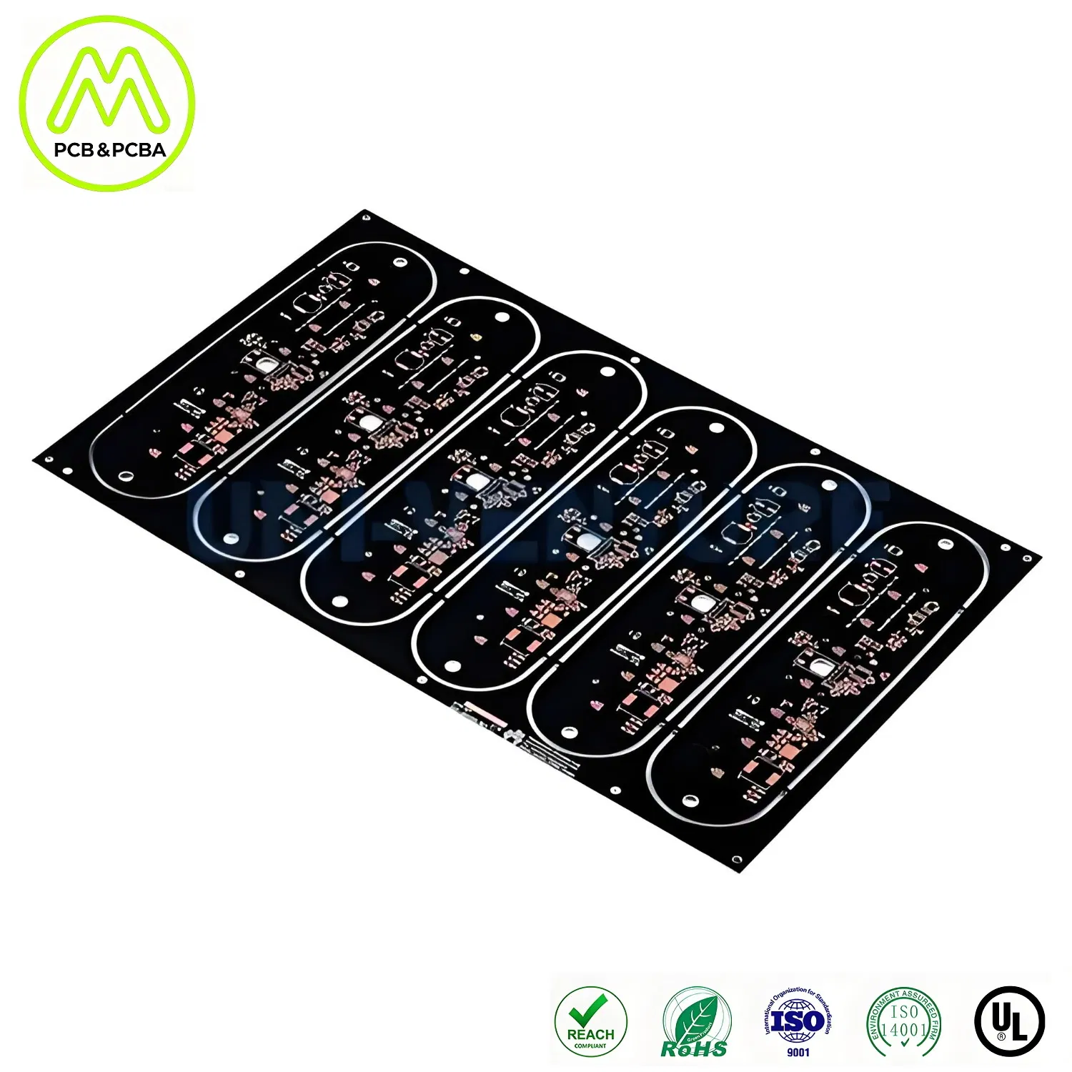 Custom Circuit Board Layout with 24 Hours Online PCBA Clone