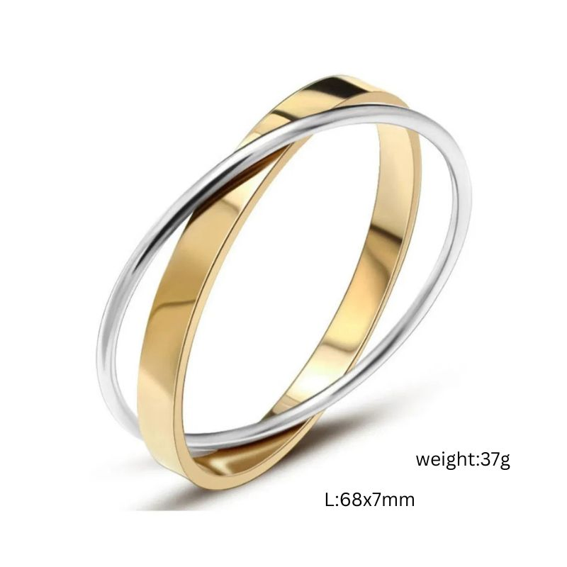 Stainless Steel Hot Sale Durable Fashion Simple Women's Jewelry Bangles