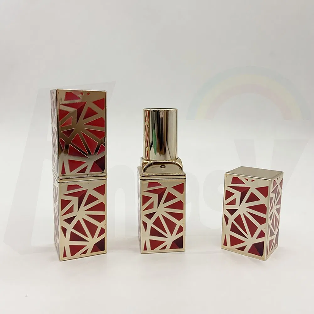 Promotion 6 Color Transparent Rectangle Plastic Eyeshadow Palette Powder Case Makeup Packaging