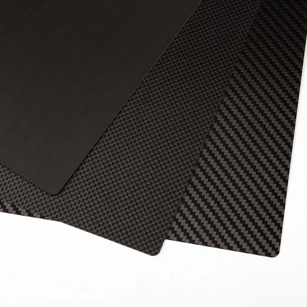 Custom Logo Carbon Fiber Plate Sheet Ultra Light Forged/3K Carbon Fiber Hair Color Balayage Board for Salon Hair Color Dye Tools