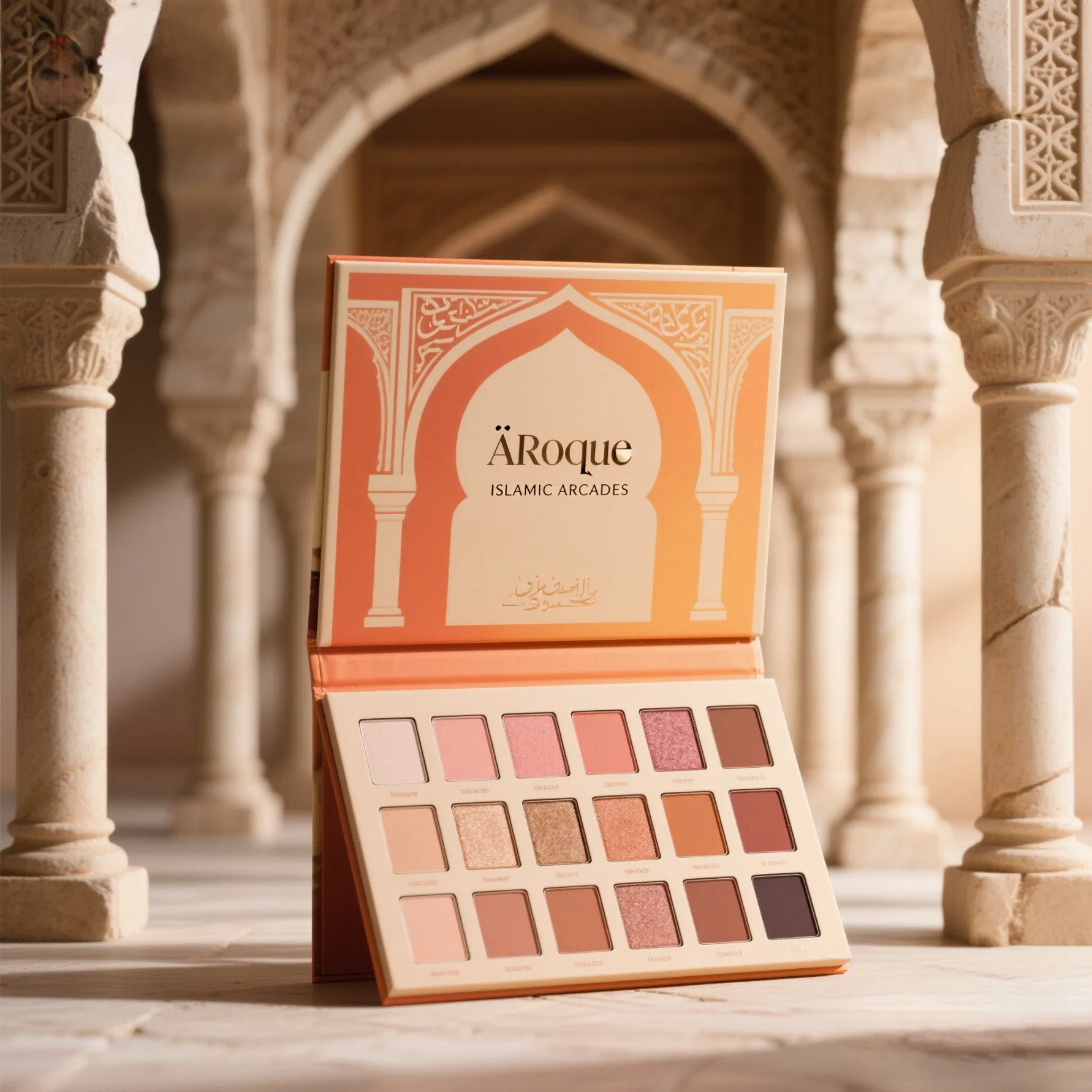 Custom Moonlight Islamic Eyeshadow Palette 118 Colors for Middle East Markets