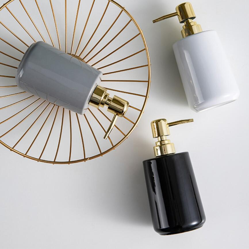 Bathroom Accessories 400 Ml / 13.5 FL-Oz Minimalist Fancy Soap Dispenser Bathroom Products Soap Dispenser