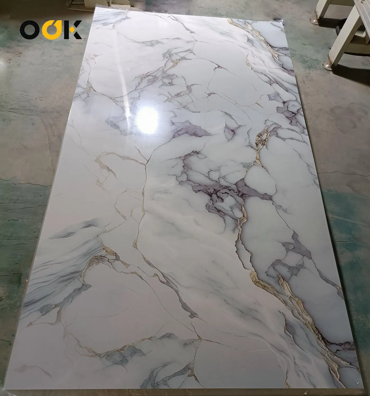 3fireproof Waterproof Indoor-Use Styling Wall Panel Art Decor Marble Bamboo Charcoal WPC Aku PVC Polyester Fiber Board China Factory Moisture-Proof