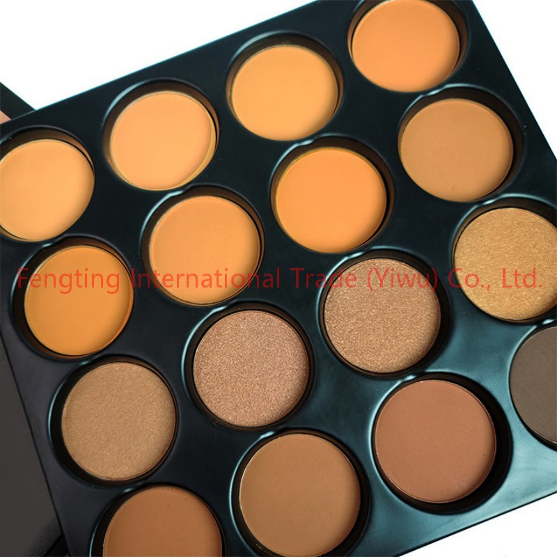 Hot Selling 16 Color Private Label Makeup Face Contour Cosmetics Matte Pressed Powder Palette