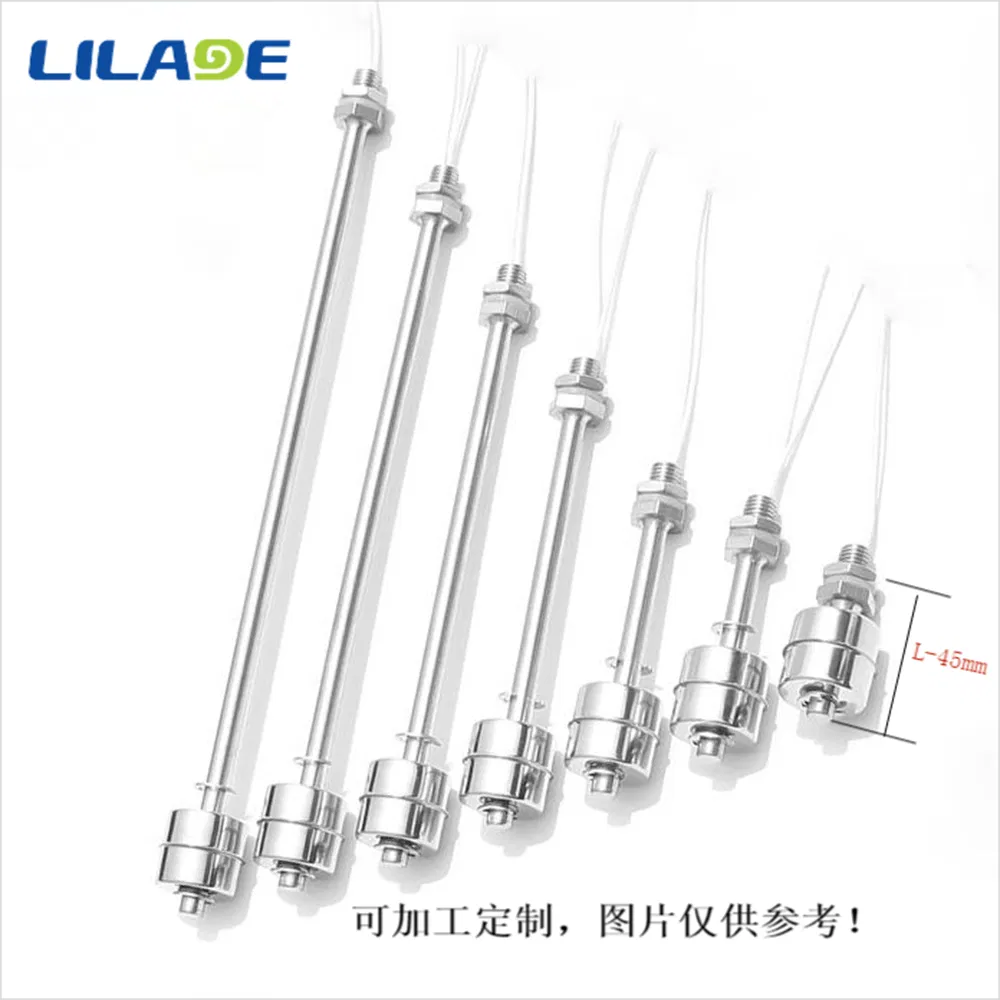 Vertical Water Sensor with Stainless Steel Design for Tank Applications