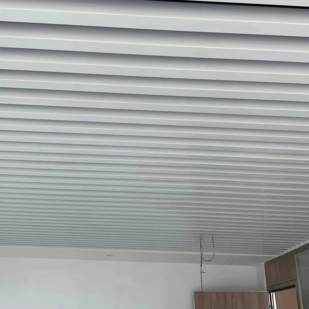 Square Tube Aluminum Ceiling - 2mm Thickness Rich Solid Color Palette