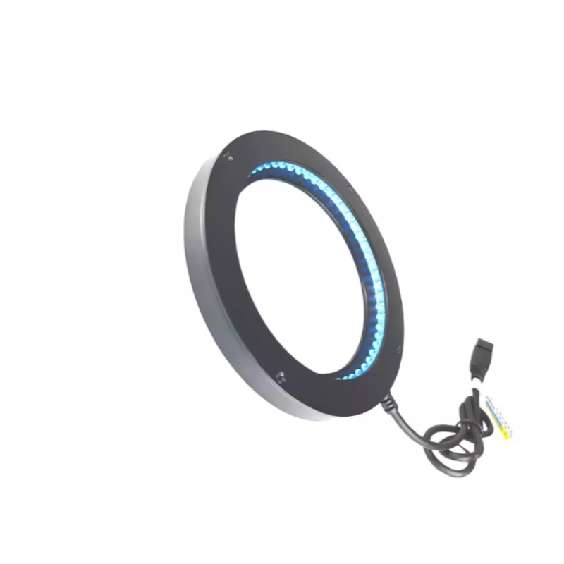 Large Format 200× 170mm LED Ring Light Provides Shadow-Free Lighting for Microscopic Inspection