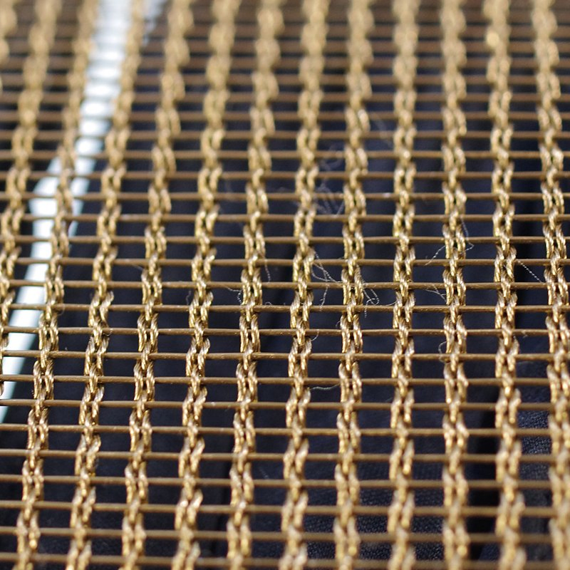 Anti Corrosion Reliable Decoration Metal Woven Mesh for Coastal Homes