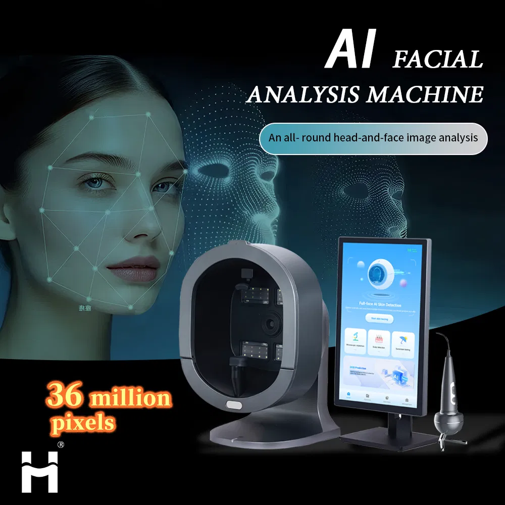 Portable 3D Ai Face Scanner Digital Analyzer Face Analysis Machine Facial Skin Care Skin Analysis Machine for Beauty Salon
