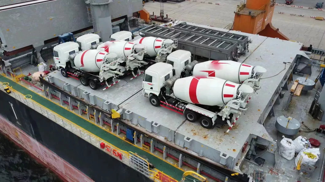 Concrete Mixer Truck View 4