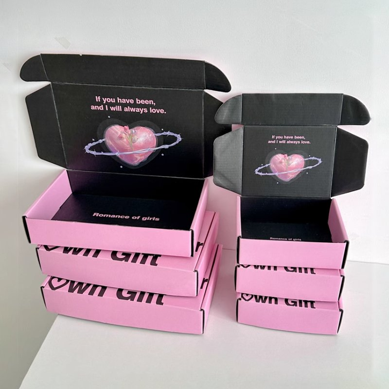 Wholesale Custom Logo Premium Wedding Dress and Hair Extension Shipping Box Luxury Custom Beauty Packaging for Bridal Salon and Cosmetics Delivery